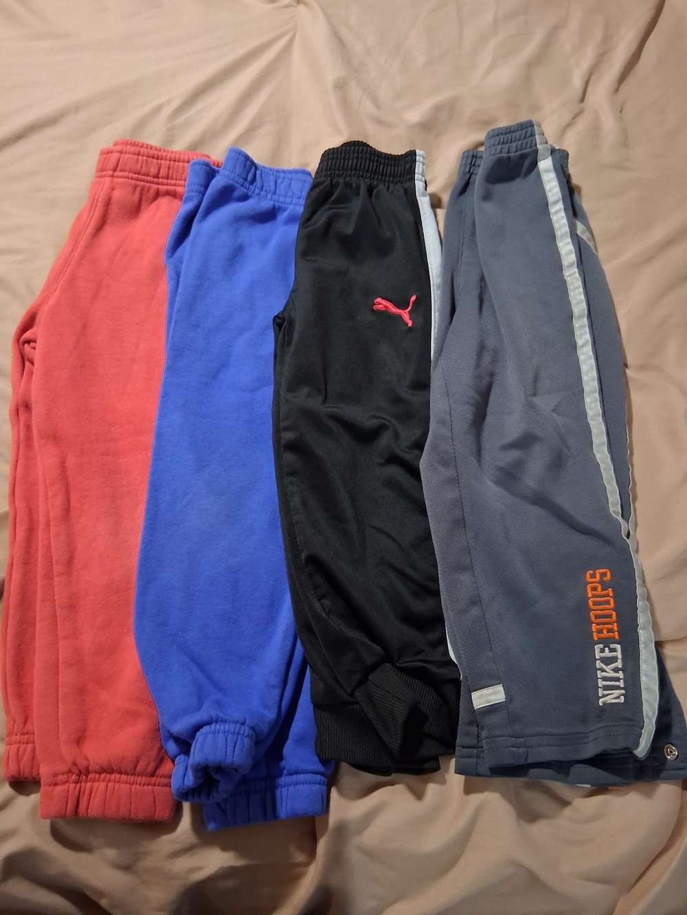 Nike Puma Garanimals Boys Athletic Joggers 4T Bundle